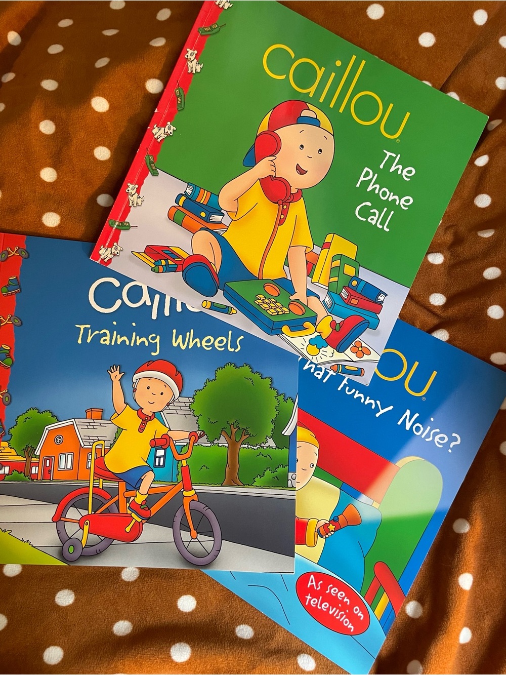 Caillou Kids Book Set - Bright Multi-Color